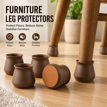 Furniture Leg Covers for Chair, Stool Table (16 Pcs)